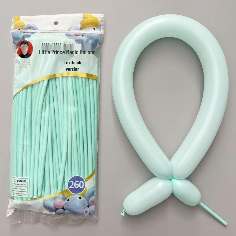 260 Нетоксичных Длинных Воздушных Шаров Макарон для Детей - Магический Клоун Моделирование