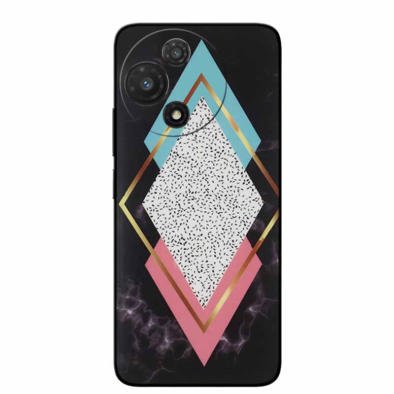 Funda For TCL 60 R 5G T519H Case Marble Painted Silicone Back Cover Cases For TCL 60R Soft Black TPU Funda TCL60R 5G Lion Coques
