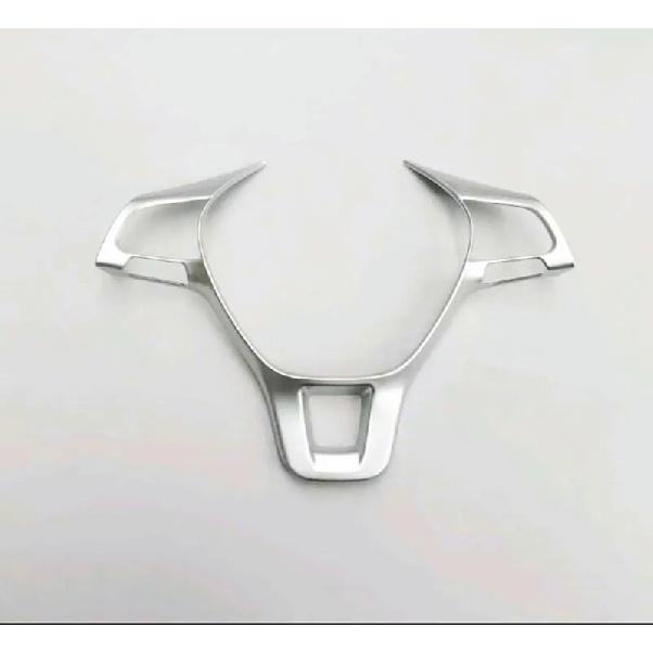 Стайлинг автомобиля, 1 шт., хромированный для VW Volkswagen Tiguan 2016 2017, нижняя крышка рулевого колеса