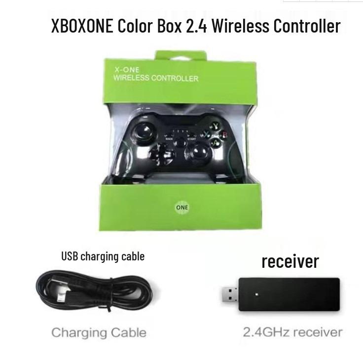 Беспроводной игровой контроллер Xbox One 2,4G - Совместим с консолью XOne, Многофункциональный.