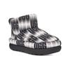 UGG Maxi Wavelength Fabric Warm Comfortable Ankle Snow Boots Women Boots Black White 1132915-BWHT