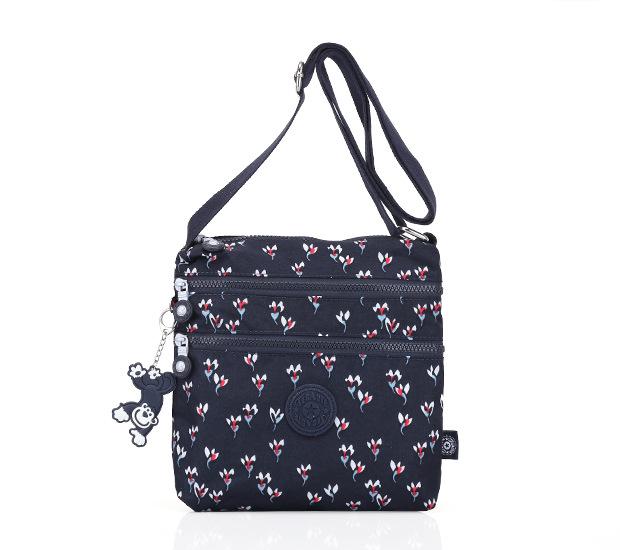 Versatile Lightweight Water-Repellent Nylon High-Top Shoulder Messenger Bag