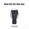 D7Keychain Leather For Mercedes Benz A C E S G Class GLC CLE CLA W177 W205 W213 W222 X167 Auto Accessor Cover Shell Housing Holder