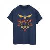 HARRY POTTER Womens/Ladies Quidditch Golden Snitch Cotton Boyfriend T-Shirt