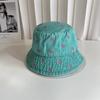 Милые вышитые банты Y2k шляпы для женщин Show Face маленькие весенние и летние дорожные универсальные повседневные ретро джинсовые панамы