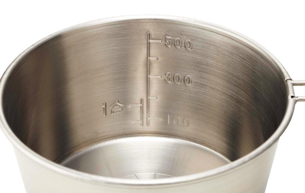 Coleman Sierra Cup 600 2000026799 13 x cm Suitable for outdoor and lightweight stainless (2) Dimensions 6.5 camping, activities, BBQ, barbecues.