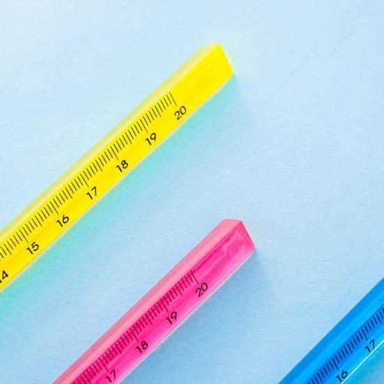 2 шт. прозрачная линейка, канцелярские принадлежности, инструмент для измерения и рисования, не легко деформируется, красочная весовая линейка, школьные принадлежности