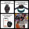 SACOSDING Smart Watch ECG Electrocardiogram Airbag Pump Airbag Blood Pressure Blood Oxygen Health Monitoring Smartwatch Fitness Tracker
