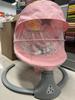 Electric Baby Rocking Chair 5 Speed 3 Timing 12 Light Music with   for Home Indoor Outdoor