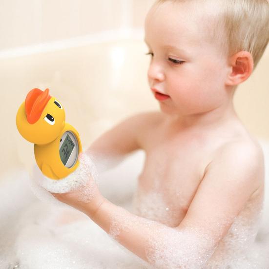 Детский термометр для ванны, мультяшная утка/краб/кит/осьминог, инструмент для измерения температуры воды, точные измерения, водонепроницаемый термометр для душа