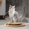 Transparnt Space Capsule Cat Bed Round Cat Toys Good Load Bearing Cat Sleeping Nest  Kitten