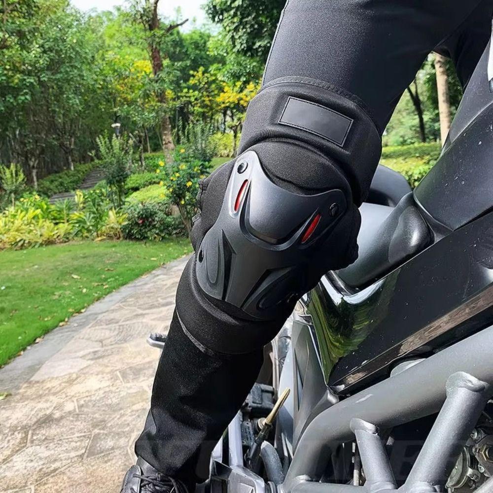 Windproof Motocross Knee Guard Breathable Elbow Protector Motorcycle Kneepad Electric Vehicle
