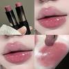 1 шт., Dewy Glossy Lipstick, Стойкая и нелипкая, Зеркальный блеск для губ, Увлажняющий, Идеально подходит для ежедневного использования Красно-коричневые оттенки