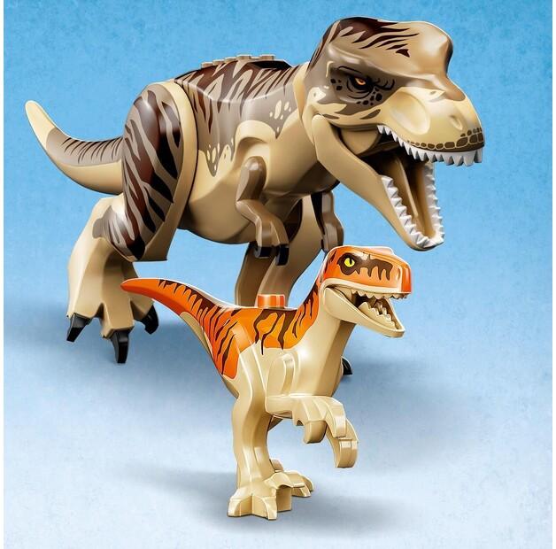 LEGO Jurassic World 76948 Побег тираннозавра и атроцираптора