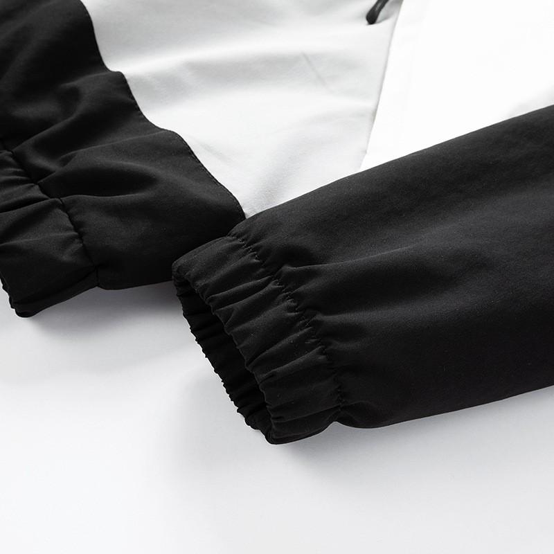 Men's Jacket, Sports And Casual Loose Jacket, Youth Color Blocked Top