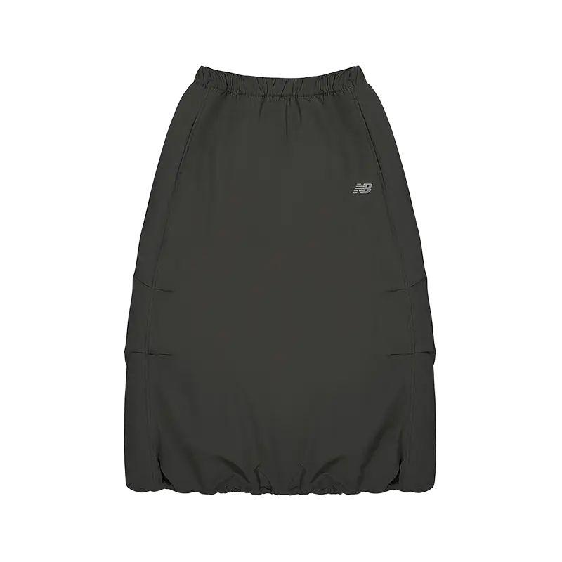 New Balance Сдвинутая повседневная длинная юбка SS25 женская NWF35082-DKG
