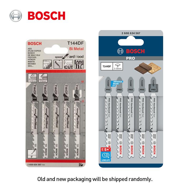 Bosch Профессиональное пильное полотно Твердая древесина Быстрая резка Лобзиковое полотно T144DF 100мм