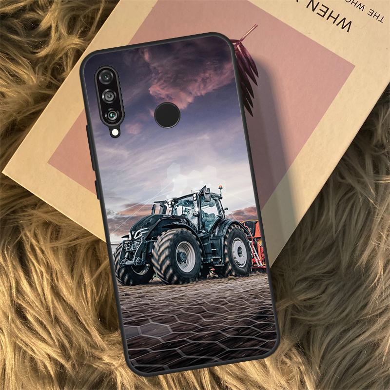 Чехол для телефона Huawei Nova 11i 12i 3i 7i 8i 9 10 SE Y60 Y61 Y70 Y72 Y73 Y90 Y91 P20 P30 P40 Lite с рисунком Фермерский трактор