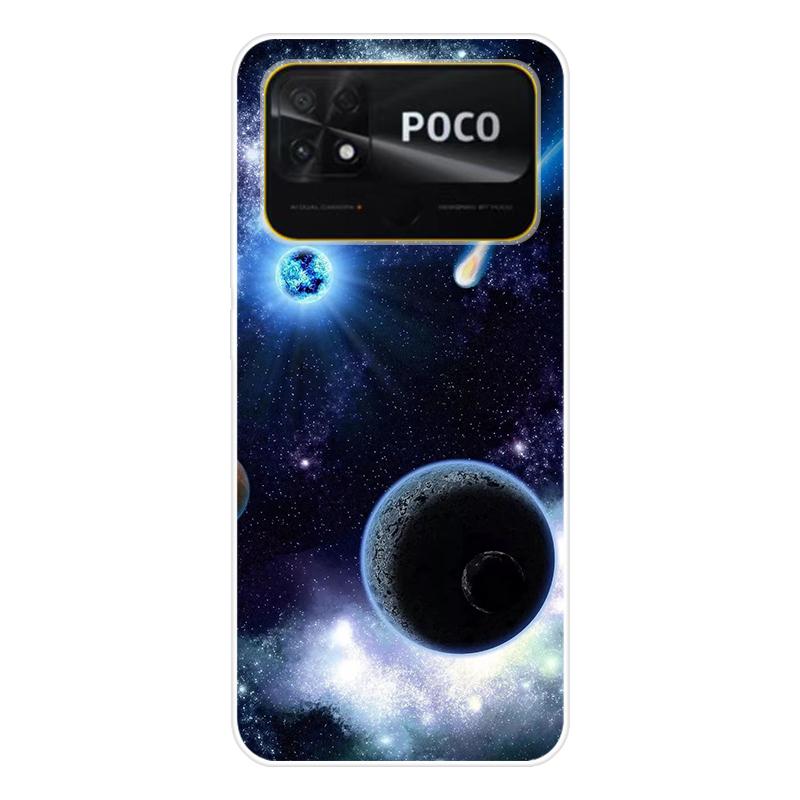 Для Xiaomi Poco C40 C 40 Чехол Мягкая силиконовая задняя крышка Мультяшный чехол для телефона Разнообразие