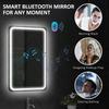 70 X 50 Cm Bluetooth Bathroom Mirror Silver Tone