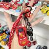 Disney Набор брелоков Pixar Cars Молния Маквин Классический персонаж Фигурки из сплава Коллекционные подарки и автомобильные аксессуары