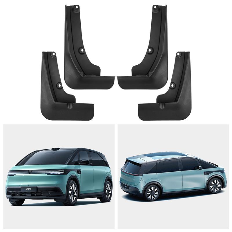For Zeekr MIX EV CM2E 2024 2025 2026 Car Mudguards 4PCS Splash-proof Front Rear Fender Wheel Cover MudFlaps Auto Accessories