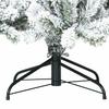 Artificial Hinged Christmas Tree Snow White 210 cm