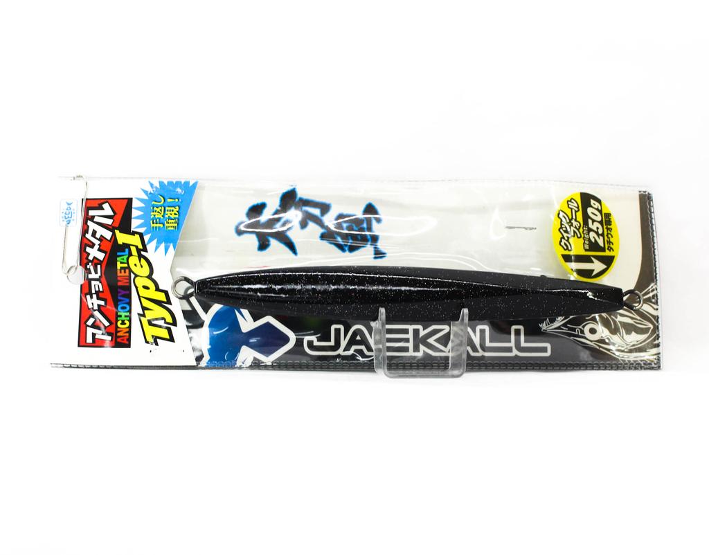 Jackall Металлический джиг типа Анчоус 1 Стандартный 250 грамм Черный (5016)