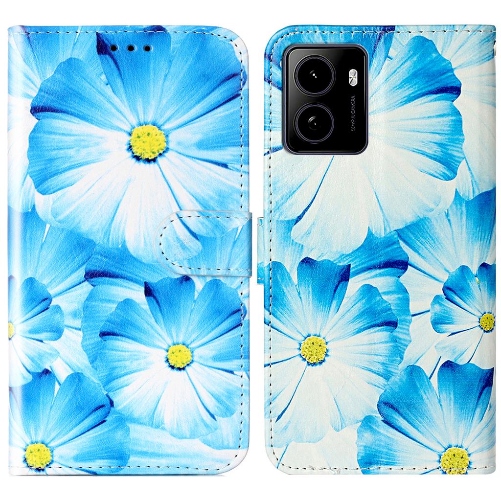 Противоударный чехол-книжка из ПУ кожи с рисунком для HMD Pulse/Pulse+