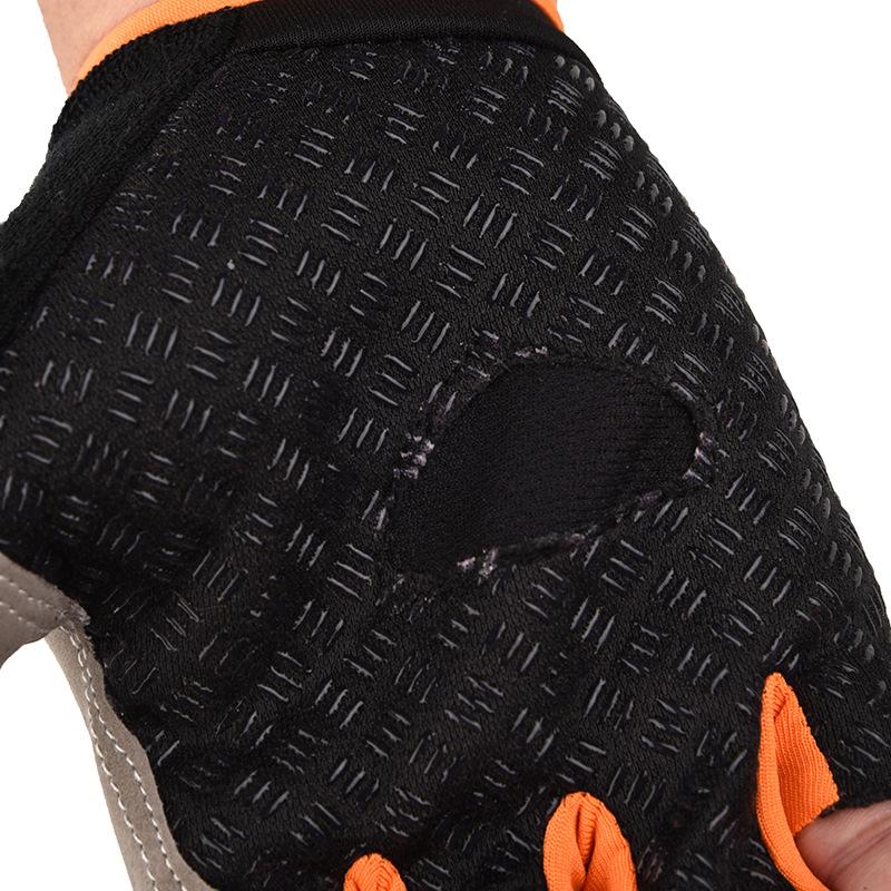 Новые весенне-летние перчатки для велоспорта на открытом воздухе с половиной пальцев, мужские, фитнес, противоскользящие и ударопрочные, парные перчатки для велоспорта
