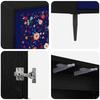 TV Cabinet MAINZ 102 x 33 x 51 cm Black Oak Effect