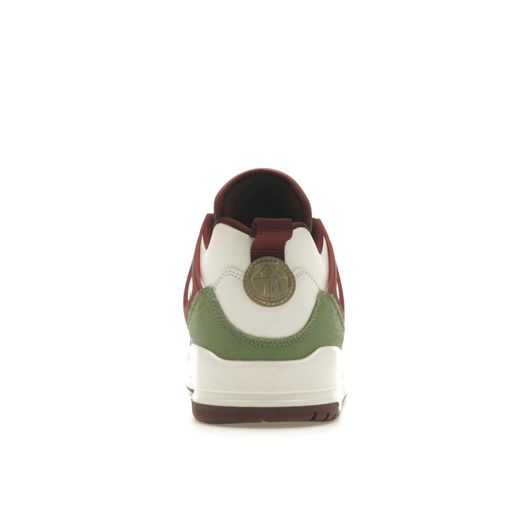 Air Jordan Spizike Low Year of the Dragon Men Sneakers White Sail Oil-Green FJ6372-100