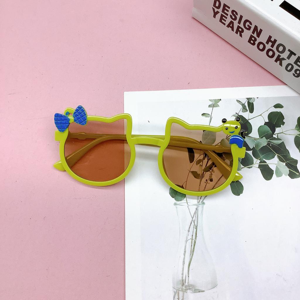 Fashion Children'S Sunglasses Cute Bow Cute Treasure Sunglasses Uv-Proof Children'S Boys And Girls Glasses