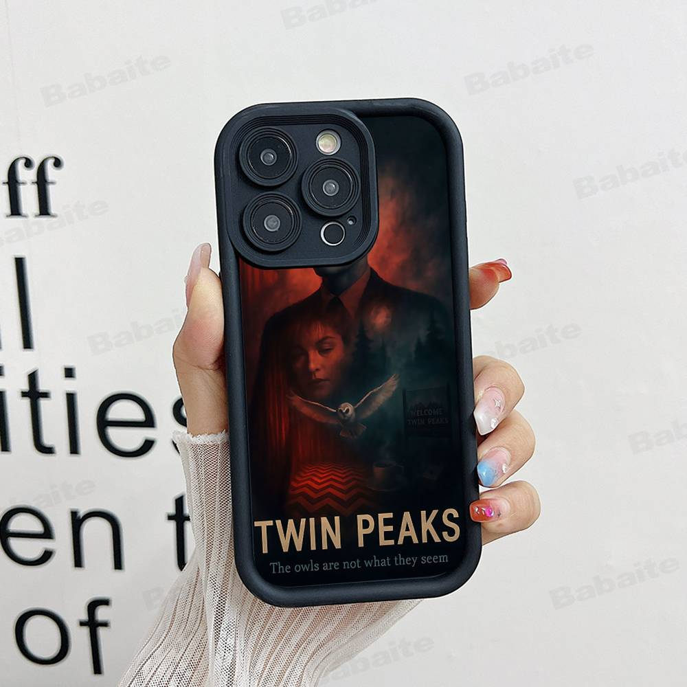 Twin Peaks TV Series Phone Case For IPhone 17 16 15 14 13 12 11 Pro Max Plus Mini Luck Cover