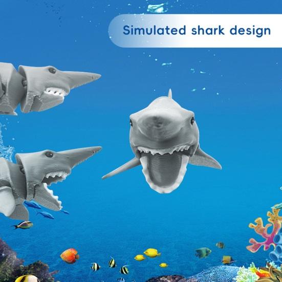 3D-печатная фигурка акулы с подвижными суставами, фигурка акулы, шарнирное море