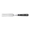 VICTORINOX Carving Fork, Professional Meat Fork for Convenient Carving, 15cm, Black, Ideal for BBQs and Grilling Steaks, Grand Ma?tre Forged, 7.7233.1