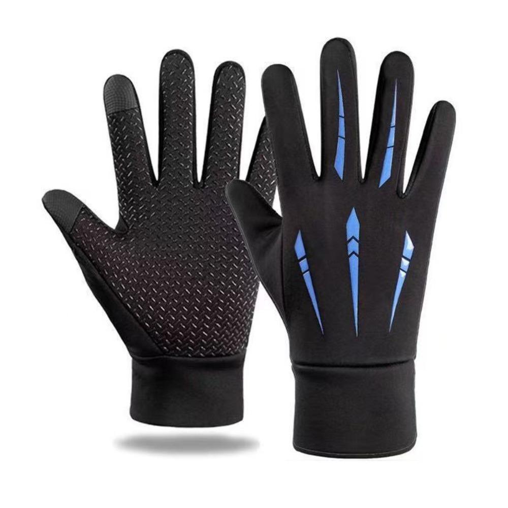 Anti-Slip Full Finger Gloves Warm Riding Protective Mittens Portable Cold-proof Gloves Men/Women