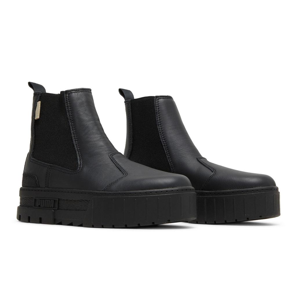 Puma Женские Mayze Chelsea 'Infuse' (женские размеры) Черные Ботинки 381651 01