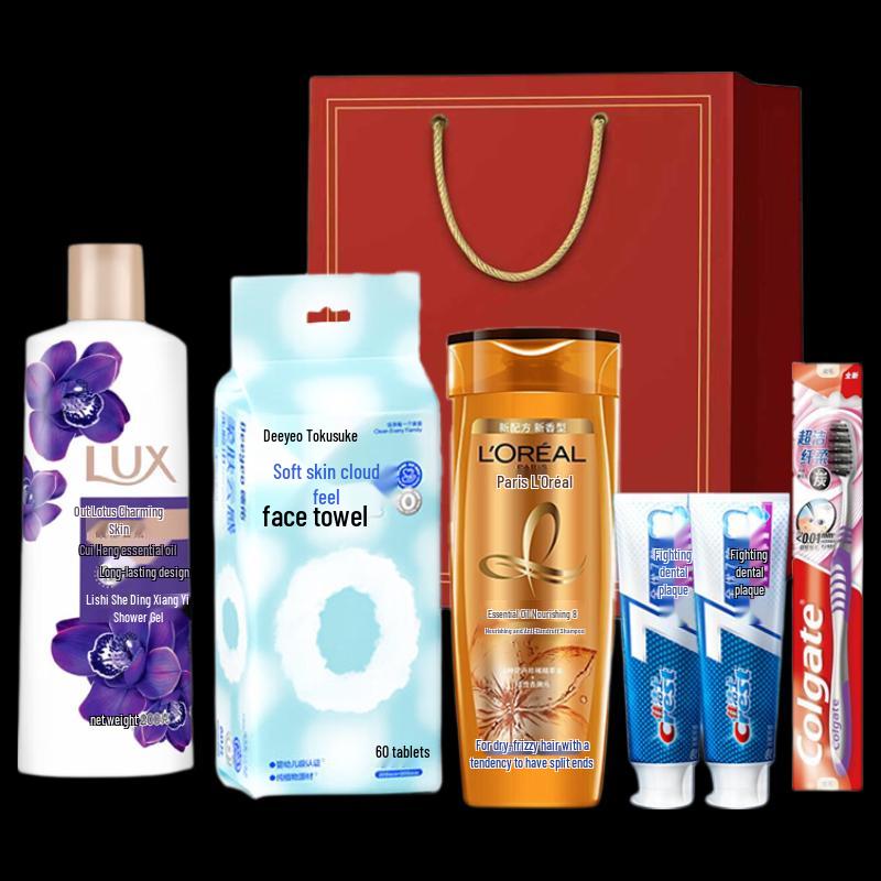 Lux Bath and Hair Care Gift Set