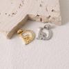 Letter D Bear Diamond Pendant: CuteCute Style DIY Necklace Ornament