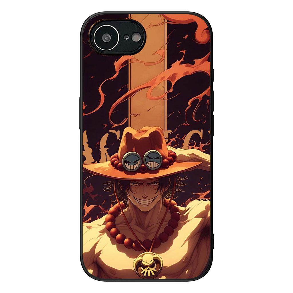 Чехол для телефона Luffy Zoro One Pieces Ace для Apple iPhone 17 16 11 Pro XS Max XR 6 7 8 Plus 16E SE 2020 Air 5 SE2