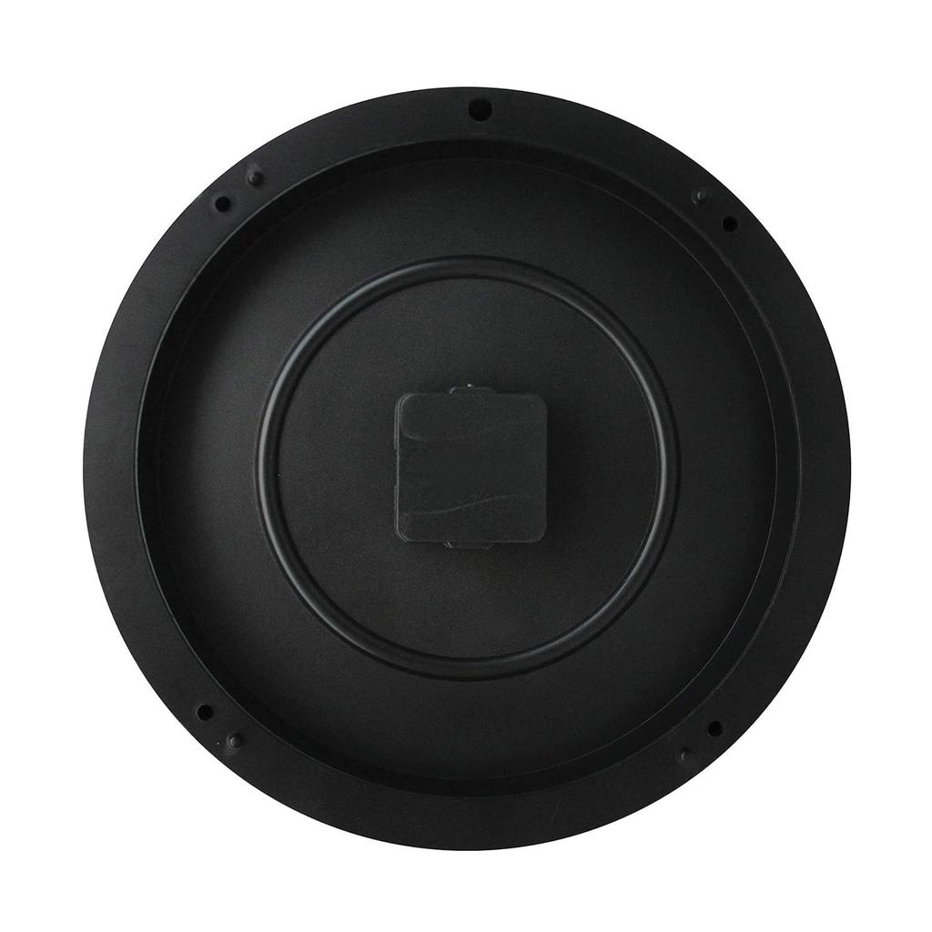 12-дюймовые дизайнерские пластиковые аналоговые круглые настенные часы для дома, кухни, гостиной, спальни, офиса (30 см х 30 см х 6 см)