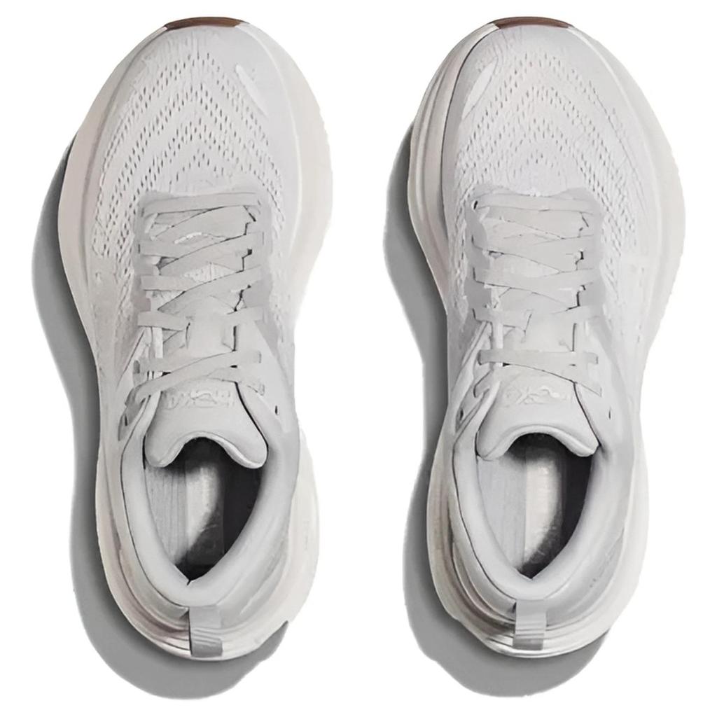 HOKA Bondi 8 Lunar Rock Мужские кроссовки Серые Nimbus-Cloud 1123202-LRNC