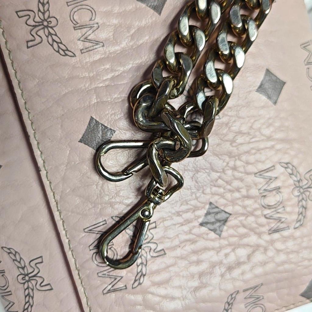 [Pre-Owned] Millie Visetos Classic Monogram Flap Lock Crossbody Bag - Fair #AEJB5X