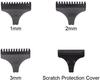 8 Pack Hair Clipper Limit Comb Guide 1MM 2MM 3MM Guides Set with Protection Guard Cover for Vintage T9 Height 31mm 32mm T-Blade Electric Trimmer