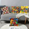 Конфеты M-M&Ms Милый Забавный модный чехол для подушки Подушка Домашний Диван гостиная Украшение Комната Офис Автомобиль Скандинавская Простота