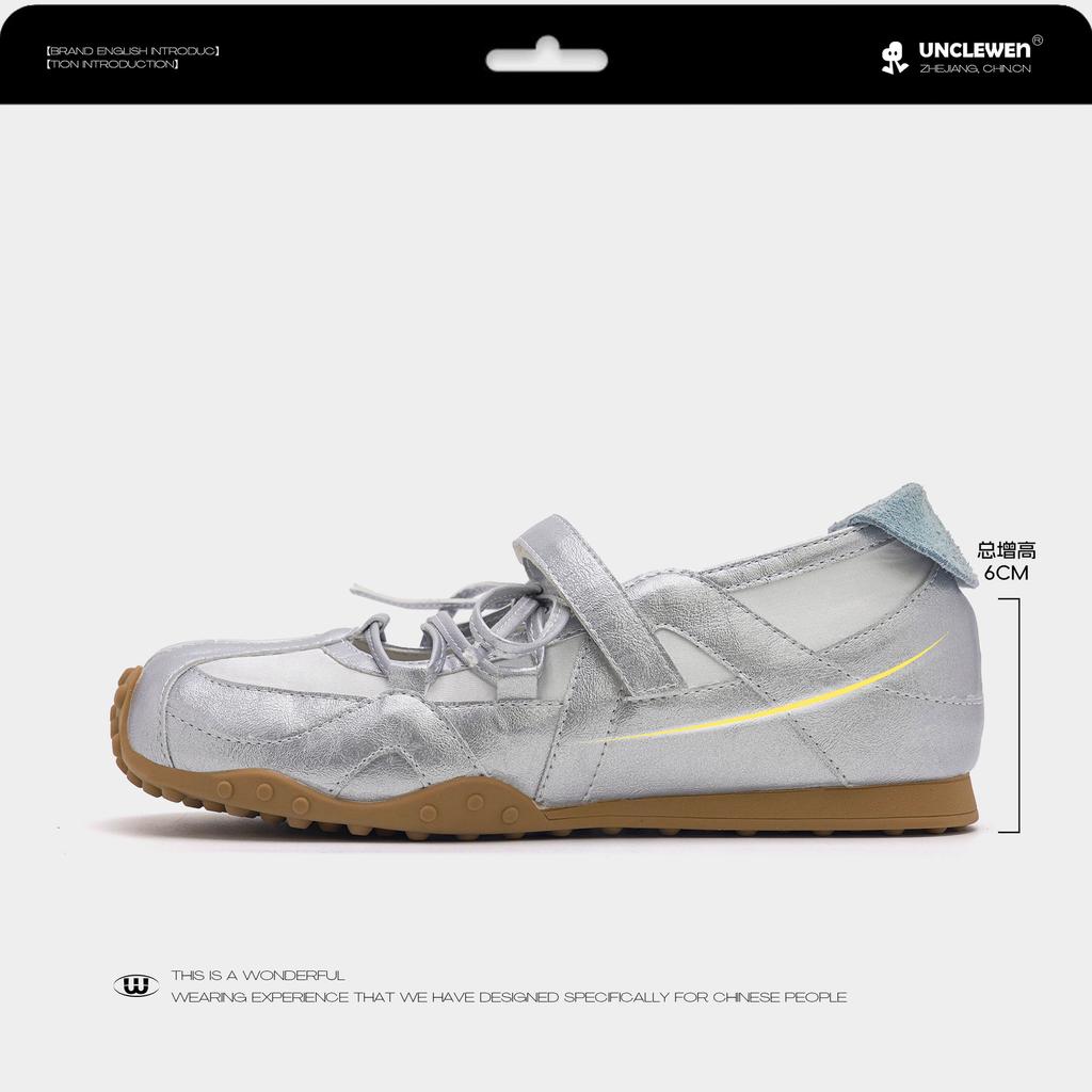 Новые панк балетки, балетки для тренировок с увеличением высоты 6 см, женские, лето 2025, новые сандалии на платформе, туфли Мэри Джейн