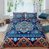 Luxury Boho Mandala Duvet Cover Set Bohemian Bedding Sets Mandala Print Comforter Cover King Size Double Bed Set Quilt Cover