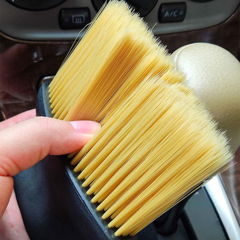 Soft Car Interior Dust Removal & Air Vent Cleaning Brush