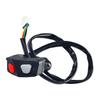 Motorcycle Ignition & Kills Switch Upgrades Easy Installation Waterproof Ignition Kills Switch Button ABS Switch for Bike